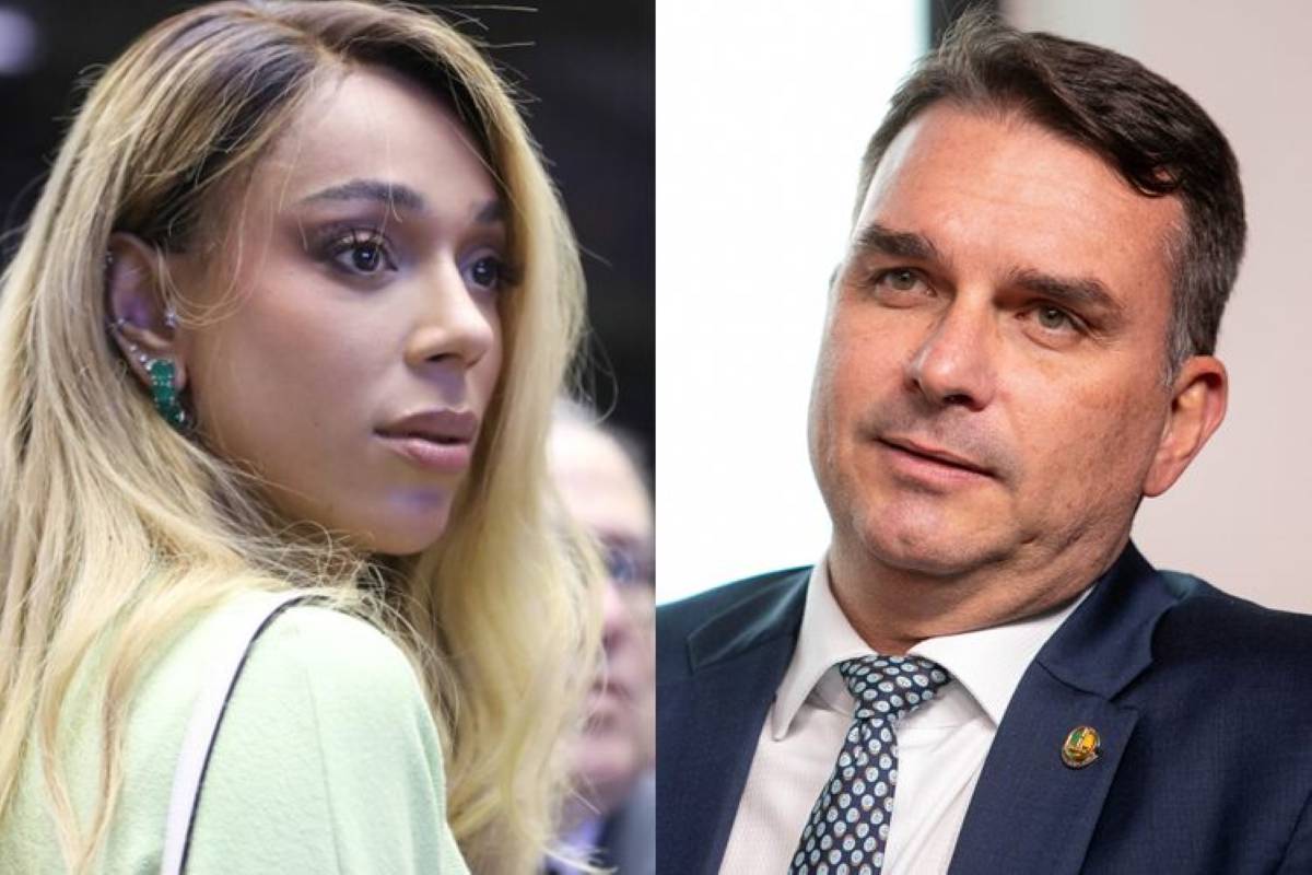 Erika Hilton e Flávio Bolsonaro - Foto: Câmara/Senado