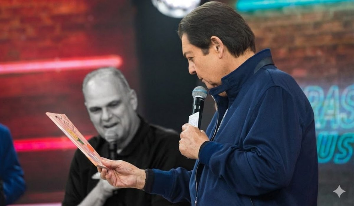 Oscar Schmidt e Fausto Silva, o Faustão