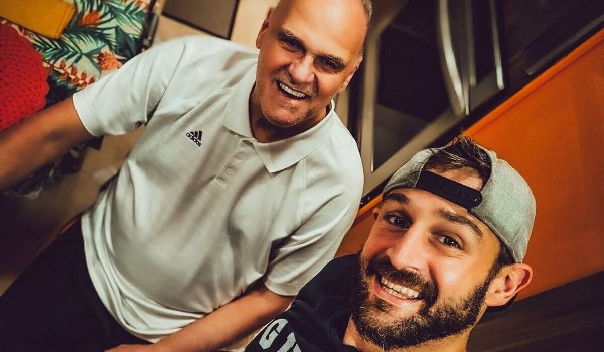 Felipe e Oscar Schmidt (Fonte: Redes Sociais)