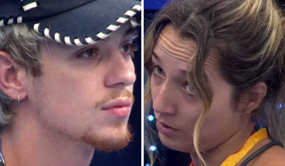 Juliano Floss e Samira