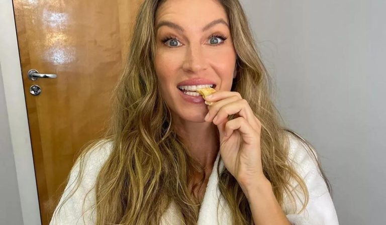 Após problemas de saúde, Gisele Bündchen volta a comer carne