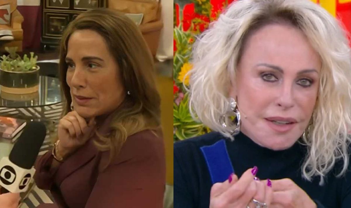 Glória Pires e Ana Maria Braga (Foto: Reprodução)