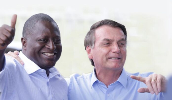 Hélio Lopes e Jair Bolsonaro