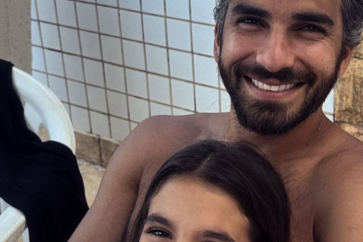 Hugo e Maria Flor (Fonte: Instagram)