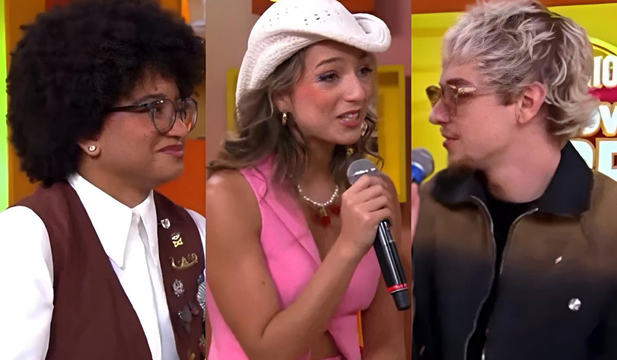 Milena, Samira e Juliano Floss