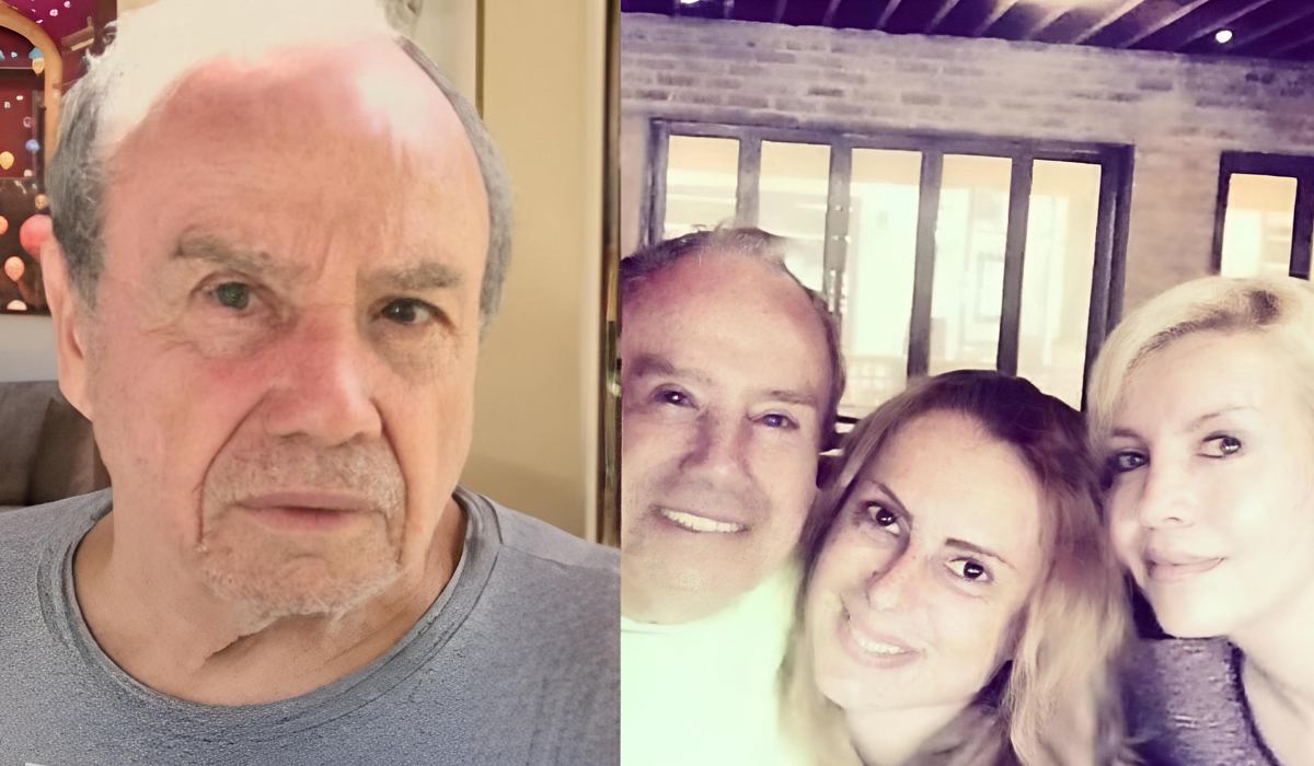 Stênio Garcia e filhas