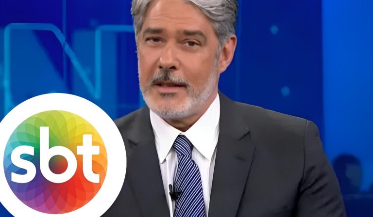 Durante premiação, William Bonner eleva audiência do SBT