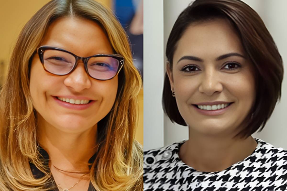 Janja e Michelle Bolsonaro Janja e Michelle Bolsonaro