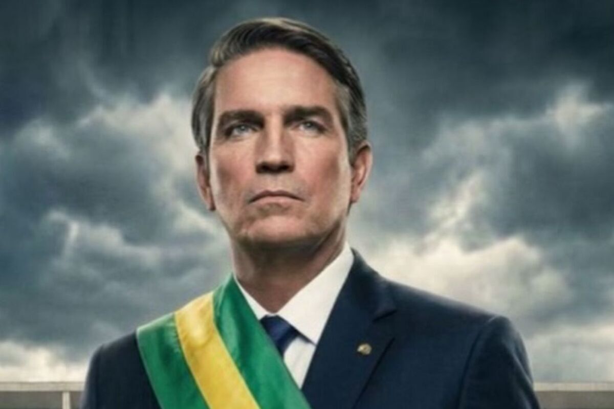 Jim Caviezel como Jair Bolsonaro (Fonte: Redes Sociais)