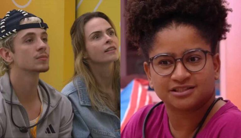 BBB26: Juliano e Ana Paula analisam ‘fofoca’ de Milena: “Informação pode ser mal interpretada”