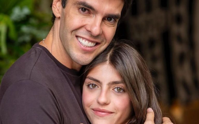 Kaká emociona a web com declaração nos 15 anos da filha: “estarei sempre aqui”