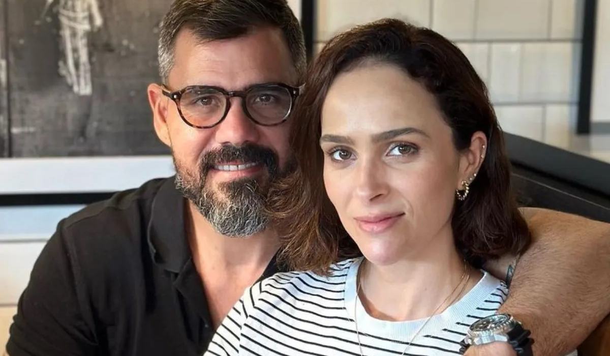 Juliano e Leticia Cazarré