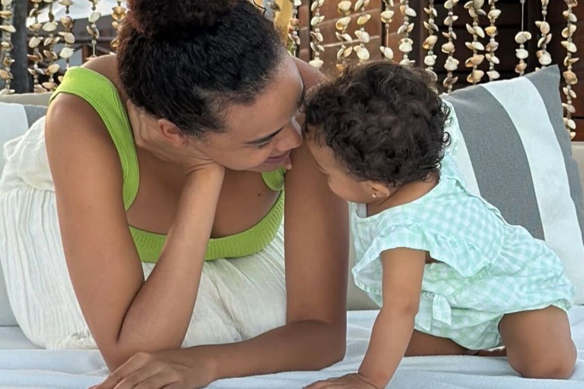 Lucy Ramos e sua filha (Fonte: Redes Sociais)