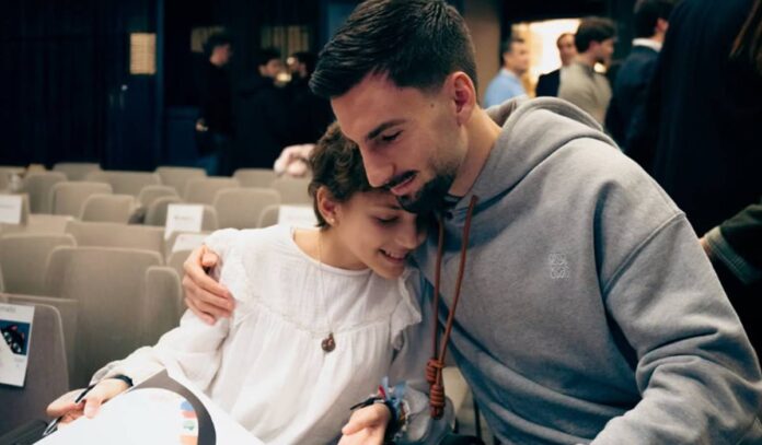 María Caamaño e Alex