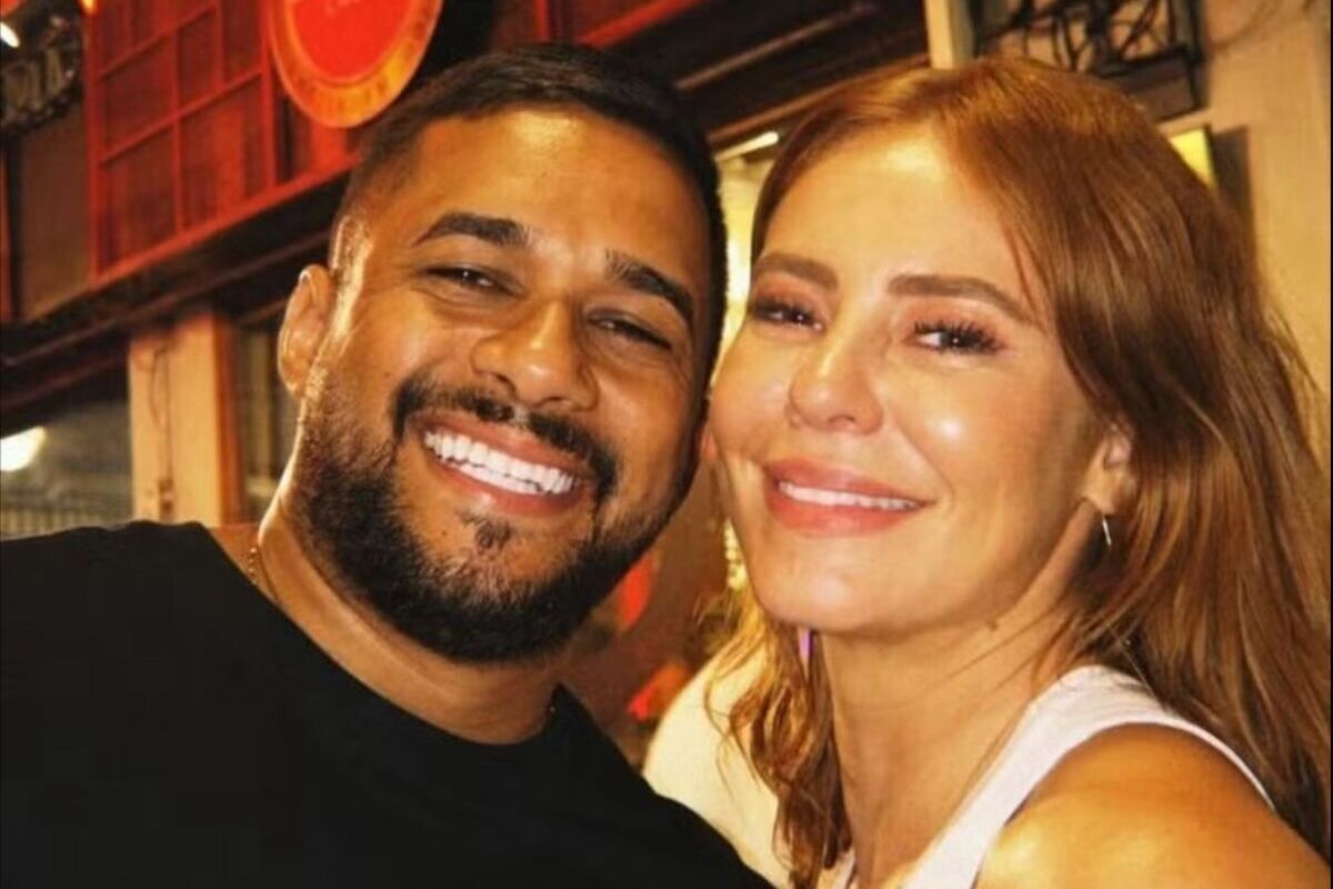 Mestre Fafá e Paolla Oliveira (Fonte: Redes Sociais)