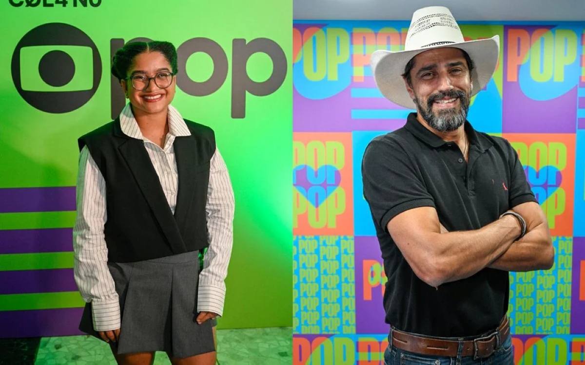 Milena e Cowboy no evento (BOB PAULINO/GLOBO)