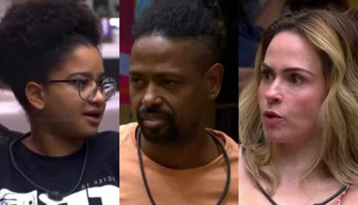 Milena, Leandro e Ana Paula