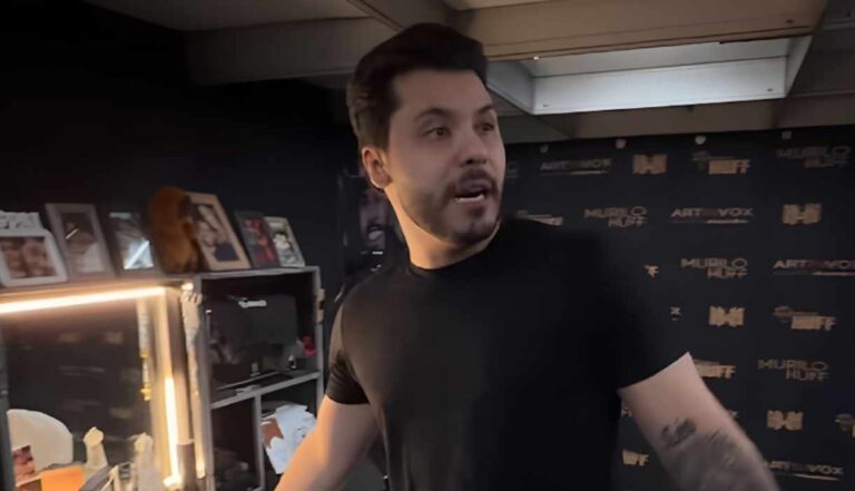 Murilo Huff tem atitude ‘chocante’ nos bastidores de show