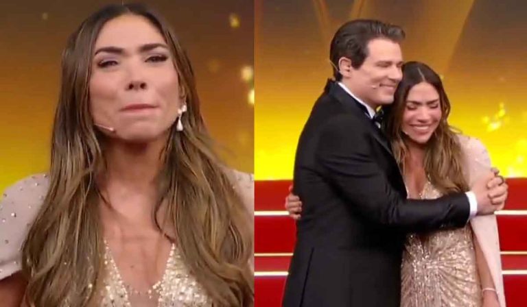 Patrícia Abravanel fica com nó na garganta durante o ‘Troféu Imprensa’