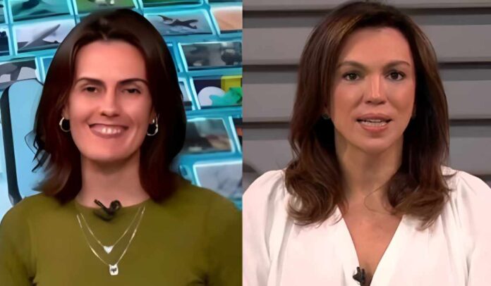 Priscila Chagas e Ana Paula Araújo (Reprodução: TV Globo)