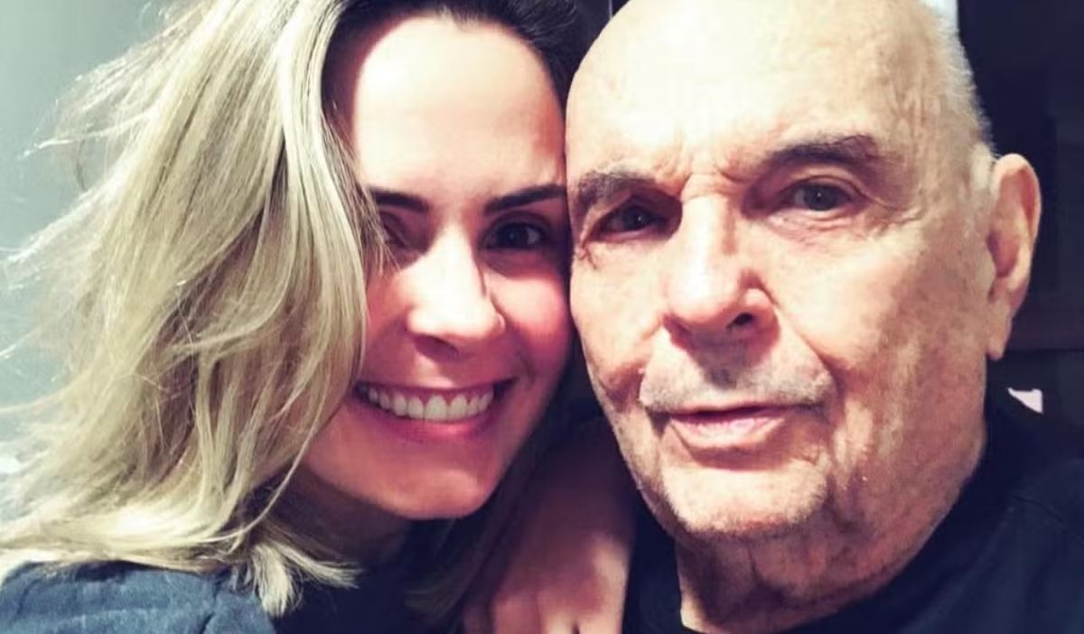 Ana Paula Renault e pai