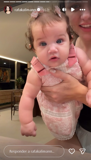Filha de Rafa Kalliman e Nattan, Zuza Helena, impressiona pela beleza - Foto: Reprodução/Instagram