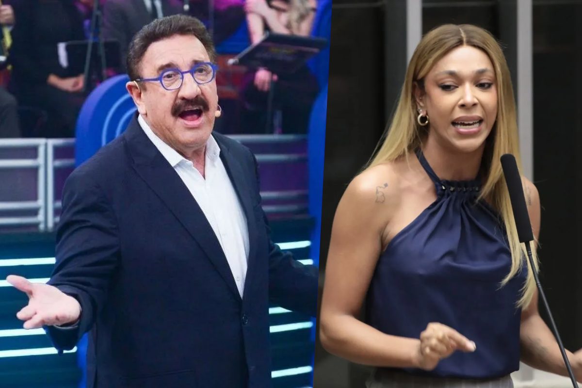 Ratinho e Erika Hilton