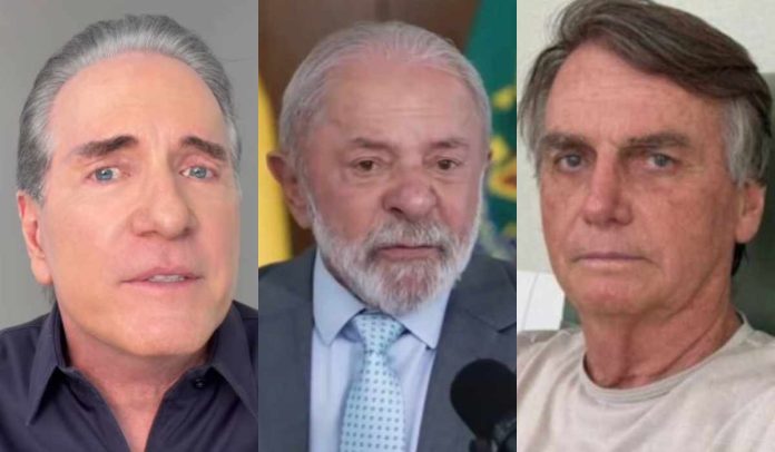 Roberto Justus, Lula e Jair Bolsonaro (Reprodução: Instagram/GOV/Instagram)