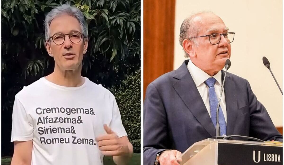 Romeu Zema e Gilmar Mendes (Fonte: Redes Sociais)
