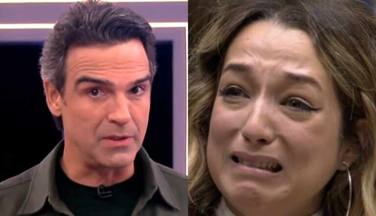 BBB26: Tadeu Schmidt faz discurso de eliminação e Samira fica aos prantos
