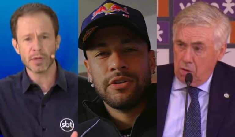 Tiago Leifert expõe sinceridade sobre Neymar e Ancelotti: “Minha opinião”