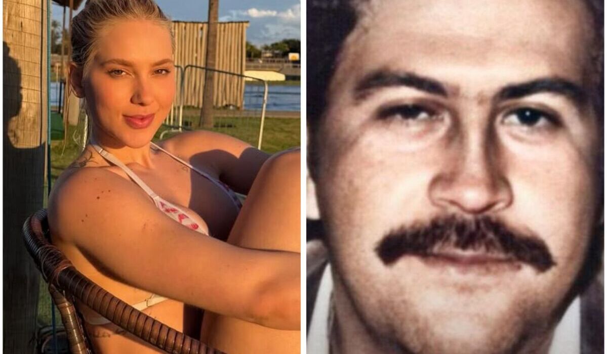Virginia e Pablo Escobar (Fonte: Redes Sociais)