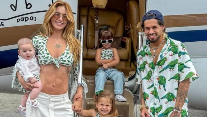 Virginia Fonseca, Zé Felipe e os filhos