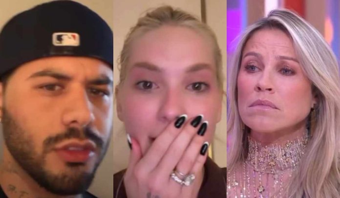 Zé Felipe, Virginia e Luana Piovani