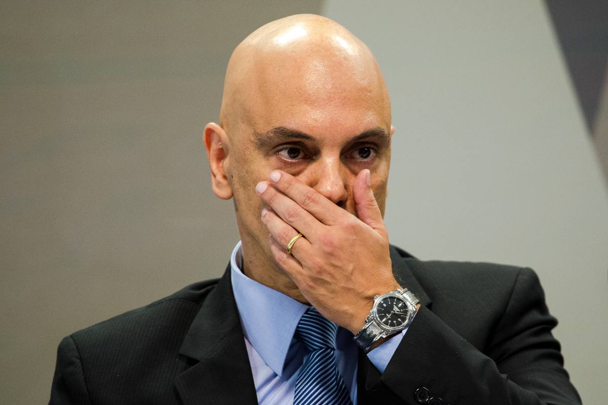 Moraes em choque (Marcelo Camargo/Agência Brasil)