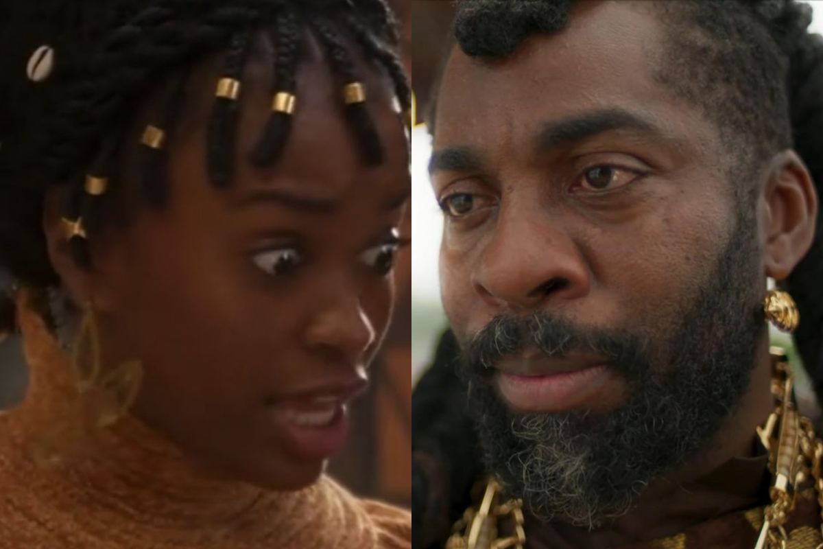 Kênia e Jendal em cena novela 'A Nobreza do Amor' - Foto: Reprodução/TV Globo