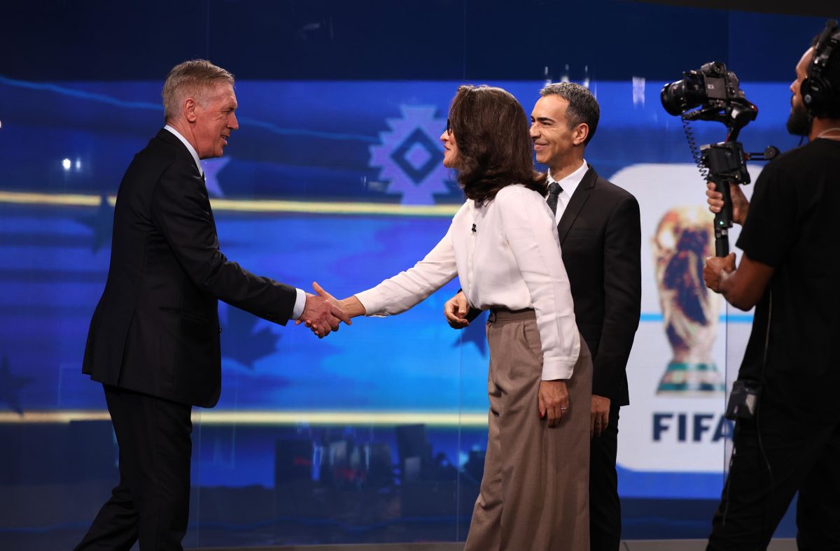 Carlo Ancelotti no Jornal Nacional Carlo Ancelotti no Jornal Nacional (Foto: Divulgação/ Globo/ João Cotta)