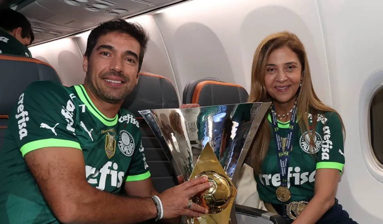 Leila Pereira rompe o silêncio sobre possível saída de Abel Ferreira do Palmeiras