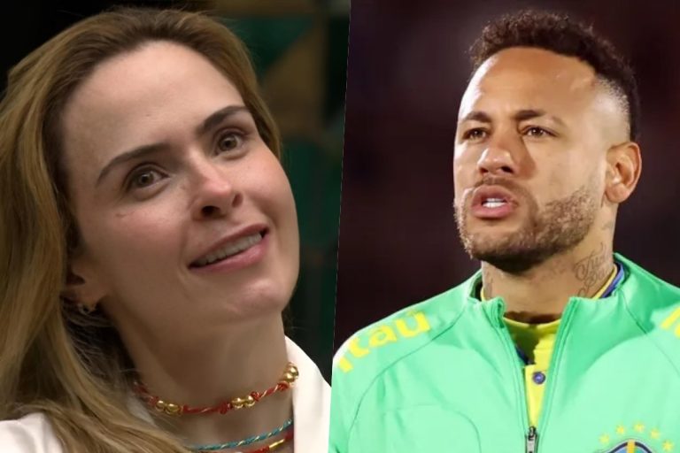 Ana Paula debocha de Neymar ao falar de futebol: “Cairia mais”