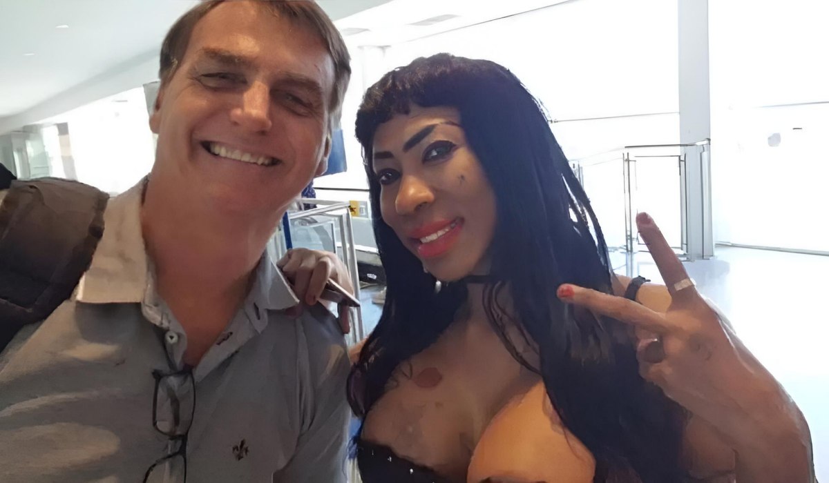Bolsonaro e Inês Brasil Bolsonaro e Inês Brasil