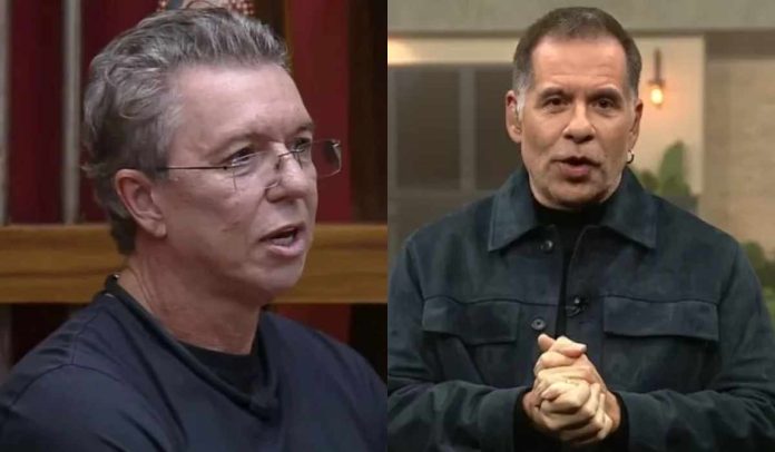 Boninho e Leandro Hassum