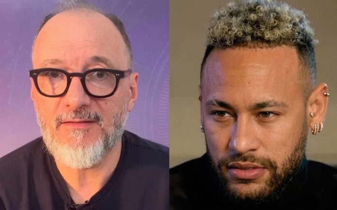 Britto Jr e Neymar (Reprodução: Youtube/BandTV)