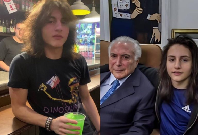 Filho de Michel Temer, Nana Morango chama atenção nas redes: “Lindo como o pai”