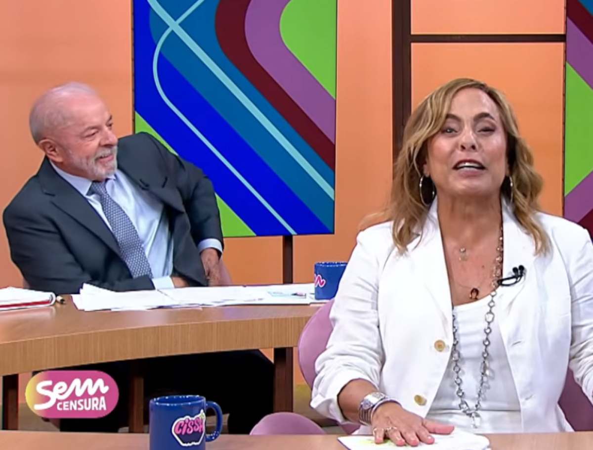 Lu Lula e Cissa Guimarães no Sem Censura (Foto: Reprodução/ Captura de tela/ TV Brasil)