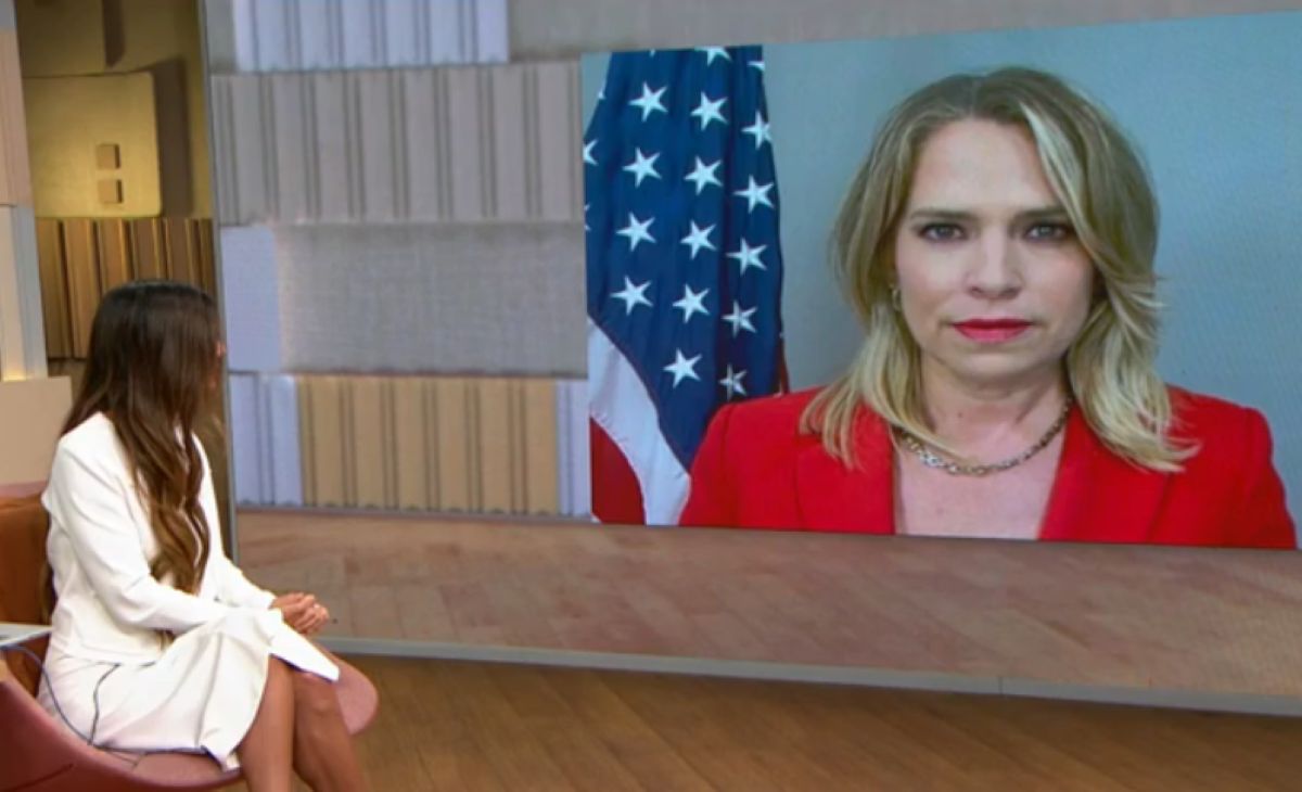 Amanda Roberson (Reprodução/Captura de tela/ GloboNews)