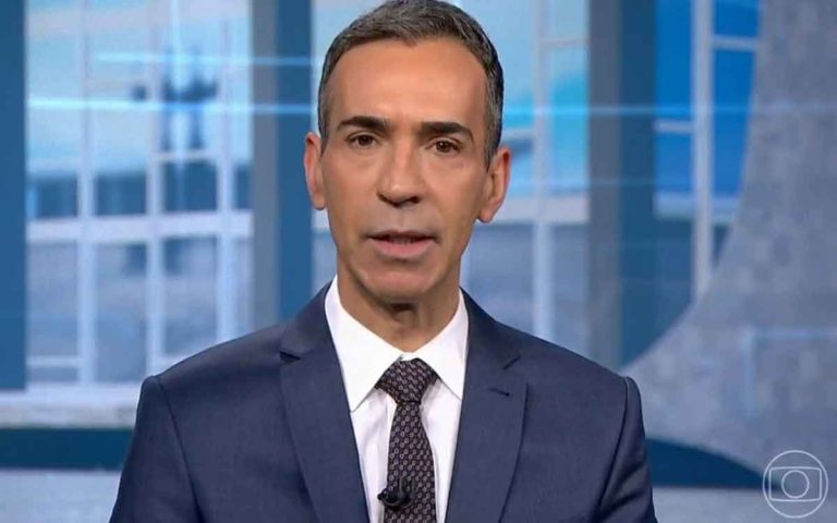 Cesar Tralli precisou dar triste notícia durante o JN: ‘Encontrado sem vida’