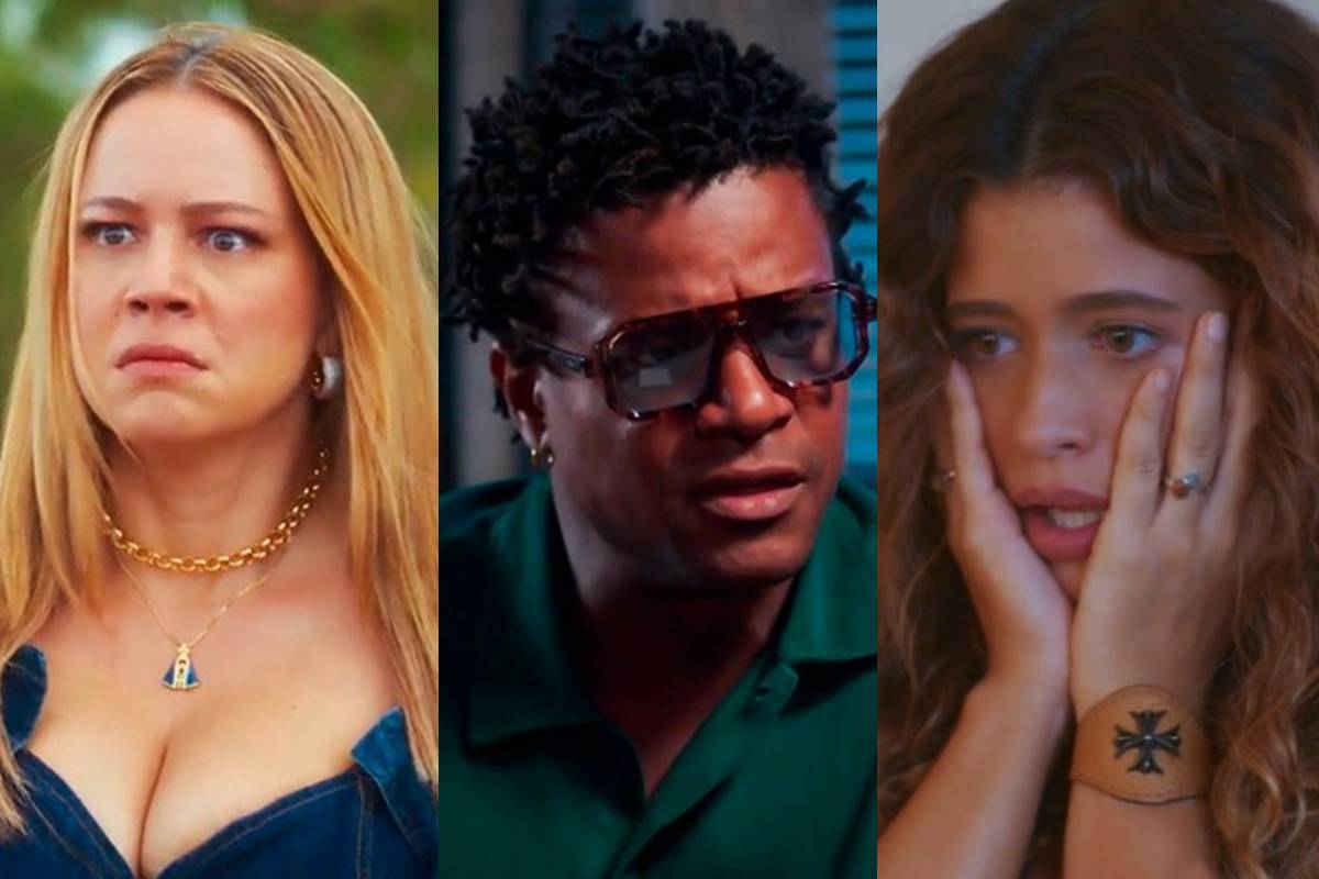 Zilá, Leandro e Agrado em Coração Acelerado - Foto: Reprodução/TV Globo