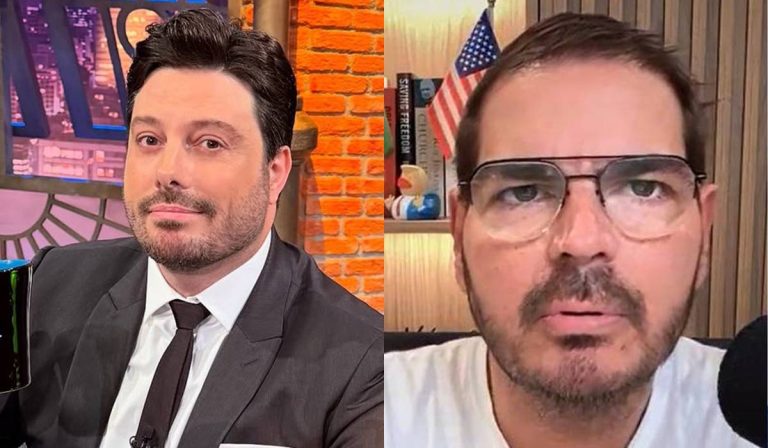 Danilo Gentili ataca Rodrigo Constantino e o chama de ‘vassalo de aluguel’