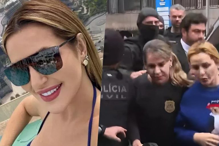 Veja momento em que Deolane chega na delegacia