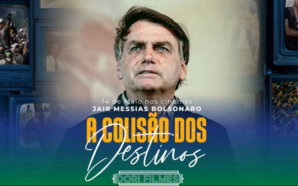 Poster do filme de Bolsonaro A Colisão dos Destinos (Foto: Reprodução)